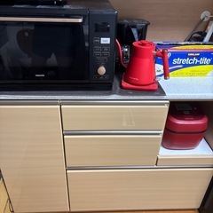 ニトリ　食器棚　カップボードの画像