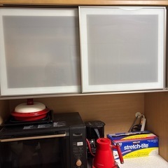 ニトリ　食器棚　カップボードの画像