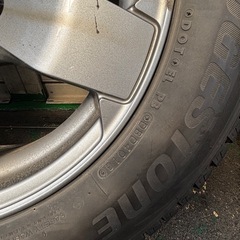 ジムニー　タイヤ　ホイール付き　バリ溝　175/80/16ブリジストン　4本セットDM-V2.DM-V3の画像