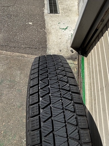 最終値下げジムニー　タイヤ　ホイール付き　バリ溝　175/80/16ブリジストン　4本セットDM-V2.DM-V3