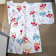 女の子浴衣95cmと兵児帯240cmの画像