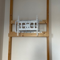 DIY  壁掛けテレビの画像