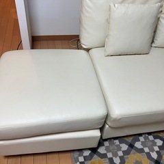 ソファ0円本日中に引き取り優先の画像