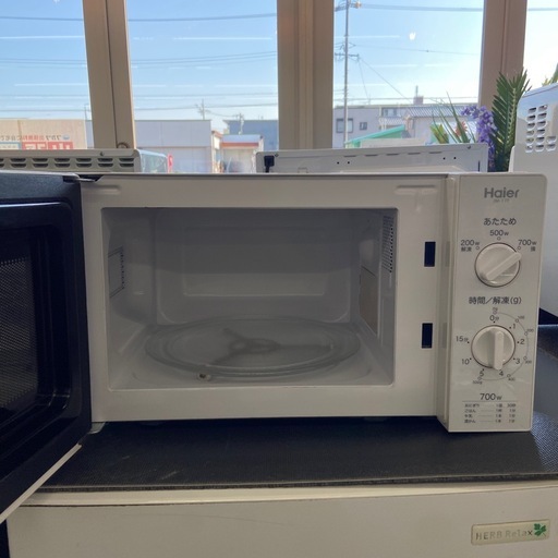 Haier 電子レンジ:2021年製【リサイクルフカツ岡崎倉庫店】250819NA-12 