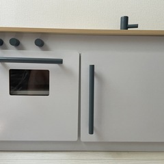 おままごと　キッチン　冷蔵庫　セット
の画像
