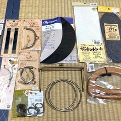 手芸用品いろいろの画像