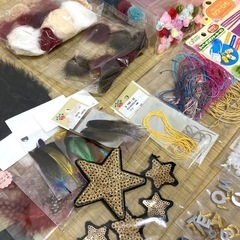 手芸用品いろいろの画像