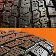 【YK ice GUARD G075 225/60R17】スタッドレス【スバル SJフォレスター 純正ホイール 17インチ 7J5HPCD100+48】23年製　(KTL473) の画像