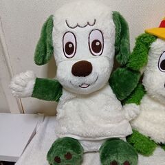 ワンワンとうーたん　ワンワン特大ぬいぐる２個の画像