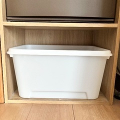 プラケース　2個セット　カラーボックスにも入ります。の画像