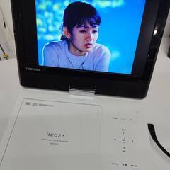 TOSHIBA SD-P910S 9v型/ポータブルDVDプレイヤー/2024年製の画像