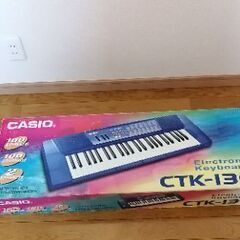 電子ピアノ　電子キーボード　CASIO　CTK-130の画像
