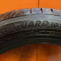 YOKOHAMA ice GUARD iG70 165/55R15 15インチ スタッドレス 1本 22年製 バリ溝 ピクシスジョイ N-BOX タント サクラ スペーシア等 (KTF322)の画像