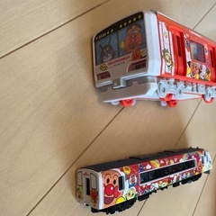 アンパンマン　電車2点セット　おもちゃの画像