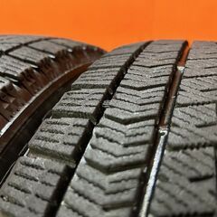 BS BRIDGESTONE BLIZZAK VRX2 175/65R14 14インチ スタッドレス 4本 21年製 バリ溝 コルト ベリーサ ヴィッツ パッソ フィット等　(KTH345)の画像
