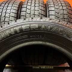 DUNLOP WINTER MAXX WM02 185/65R15 15インチ スタッドレス 4本 24年製 バリ溝 シエンタ ノート フリード アクア ベンツAクラス等 (KTN473) の画像