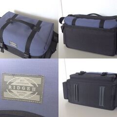 カメラバッグ RIDGE Ⅱ ブラック×ネイビー ショルダーバッグ ☆ 札幌市 北区 屯田 の画像