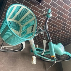 ジュニア自転車　ブリヂストン　エコパル　20インチ　グリーン　の画像
