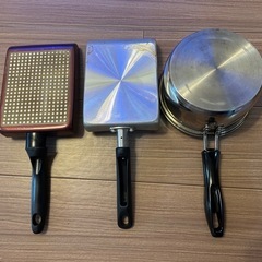 フライパン3点の画像
