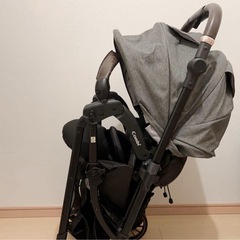 【A型ベビーカー】Combi コンビ スゴカル SwitchエッグショックAS アッシュグレーの画像