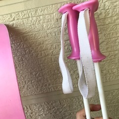 子供用スキー　　ストックセットの画像