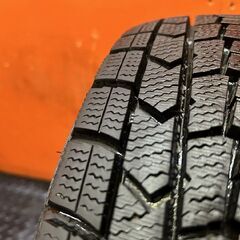 【走行短め】DUNLOP WINTER MAXX WM02 155/65R14 14インチ スタッドレス 1本 22年製 ピクシススペース N-BOX フレア スペーシア等 (KTH344) の画像