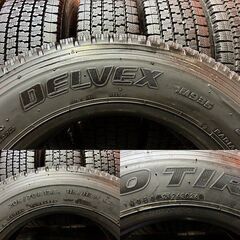 TOYO DELVEX M935 205/70R17.5 115/113N LT 17.5インチ ライトトラック用 スタッドレス 6本 24年製 バリ溝 エルフ ダイナ等　(KTS247) の画像