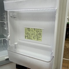 大特価!! 2ドア 137L SHARP 2019年 SJ-GD14F-W どっちもドアの画像