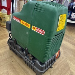0494 makita マキタ エアコンプレッサ MAC600 オイルレス ガン付の画像