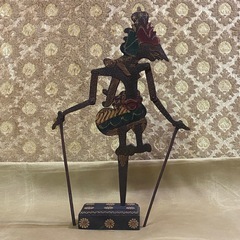 バリ島　木製置物の画像