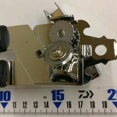 0819-330 深4.5cm流缶,ﾄﾚｰ,ｶｰﾄﾞ,抜型3個,ｺﾌ型缶切のセットの画像