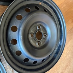16インチ５.5J 100-4Hラクティスの純正スチールの画像