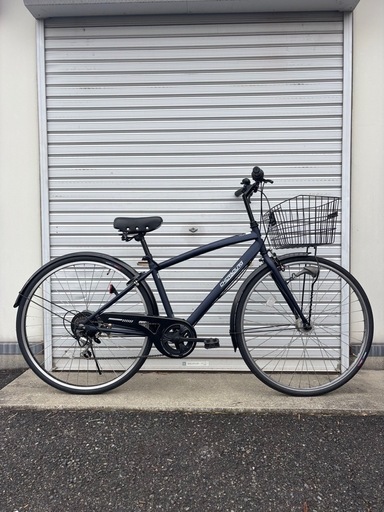 【整備士による点検済み】　☆前後中古タイヤ☆   　外装6段　LEDオートライトシティーサイクル　防犯登録料込価格︎‼︎