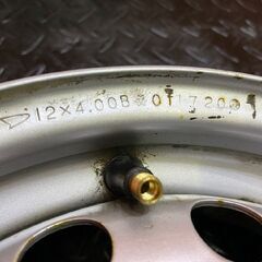 トヨタ ピクシスバン 純正ホイール 12インチ 4本 4J4HPCD100+40　(VHB491) の画像