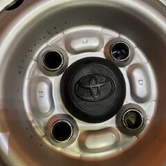 トヨタ ピクシスバン 純正ホイール 12インチ 4本 4J4HPCD100+40　(VHB491) の画像