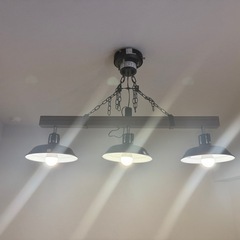 ニトリ　ペンダントライトLED電球付きの画像