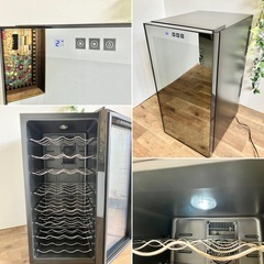 美品☆ 家庭用 ワインセラー 32本収納 コンポジットの画像