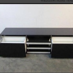 鏡面　ピアノ塗装　TV ボードの画像