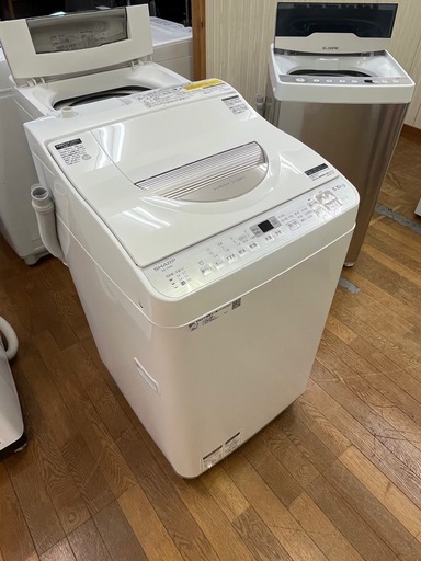 激安洗濯機!! 5.5kg 乾燥機能付き!! SHARP 2018年 ES-TX5B-N 電気洗濯乾燥機