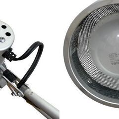 【レガストック川崎本店】(株)キャリア フロアスタンド スポットライト スタンドライト シルバー系 94-4416の画像