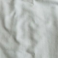 ホワイト タイトスカート プリーツ入りの画像