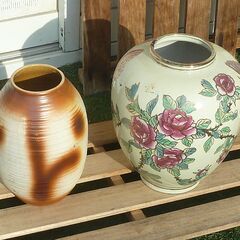 花瓶 2個まとめての画像