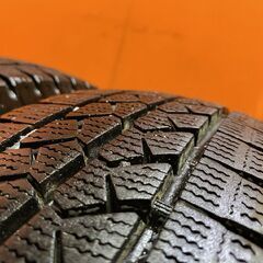 【BS VL1 155/80R14 88/86N LT】スタッドレス 【スチールホイール 14インチ 5J4HPCD100】22年製 バリ溝 プロボックス サクシード等(KTL476)の画像