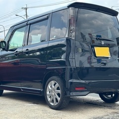 ワンオーナー　磨き済　エバポレーター交換済　両側パワスラ　リミテッド2 パレットSWの画像