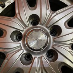 BS BRIDGESTONE ECO FORME 社外ホイール 15インチ 4本 6J5HPCD114.3+53 ヴォクシー ノア等　(VHC488)の画像