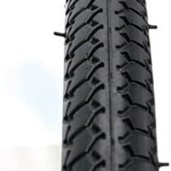 新品未使用　自転車タイヤ 22×1 3/8 W/O  COMPASS P1013 パンク タイヤ交換に ブラック タイヤ/チューブ/リムバンド  シティサイクルの画像