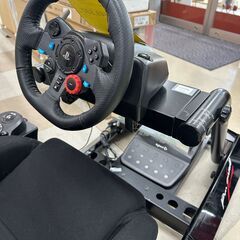 【ジャングルジャングル滋賀草津店】ジモティ来店特価!!　レーシングチェア　ロジクール　J-250877の画像