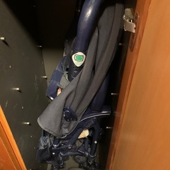 アップリカ　ベビーカー　くまちゃん柄の画像