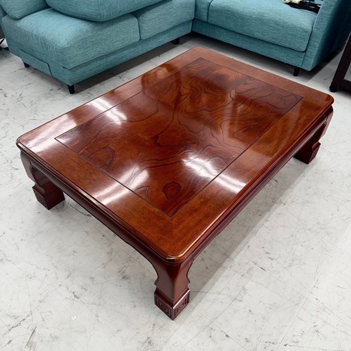 美品‼️】高級♪ カタオカ 120cm幅家具調コタツ リビングこたつ