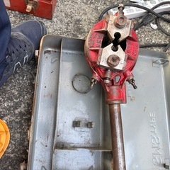 中古ボッシュ手動ネジ切りの画像